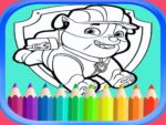 PAW Patrol színezési emlékeztető Pet Patrol gyerekeknek
